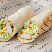 Шаверма карри с курицей и яблоками в Pita's