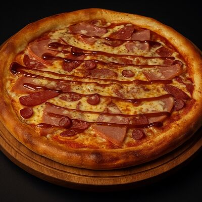 Пицца мясная в Гастробар ЖАРА по цене 690 ₽