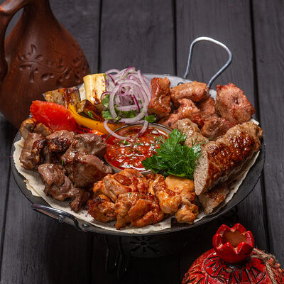 Садж Маленький ассорти в Гранат по цене 4392 ₽