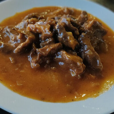 Бефстроганов в Джон Вкусный по цене 28200 ₽