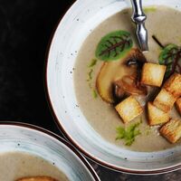 Крем-суп грибной в Kassa