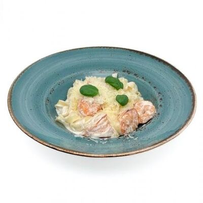 Паста с креветками в сливочном соусе в Garage по цене 760 ₽