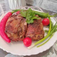 Шашлык из куриного бедра в Mix гриль