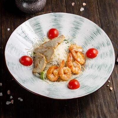 Салат Цезарь с креветками в Шашлык Хаус GRILL&PIZZA по цене 795 ₽