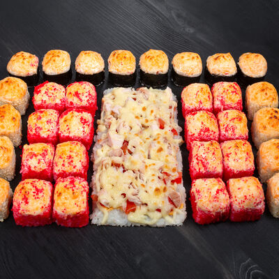 Сет Запеченное ассорти в Аквасуши по цене 1490