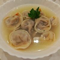 Пельмени с бульоном в Чайхана