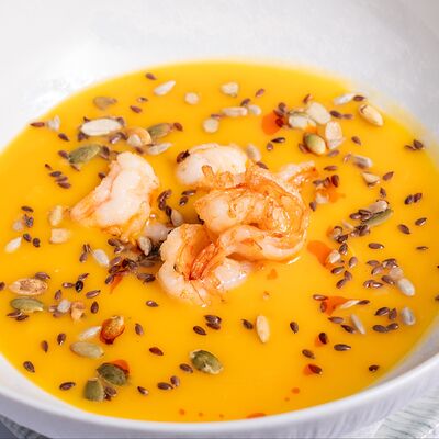 Тыквенный крем-суп в Lilian's cafe по цене 520 ₽