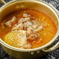 Рамён со свининой и грибами в Goyo korean bbq