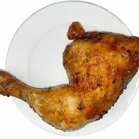 Куриный окорочок в Три жены