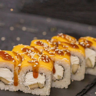 Ролл Дабл чиз грушевый в Суши Тайм по цене 375 ₽