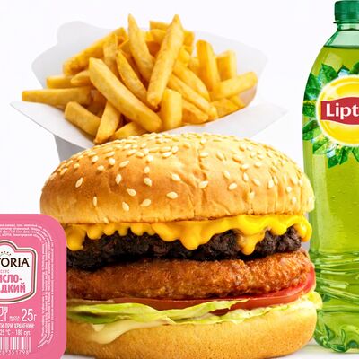 Комбо Перекус в Bitcoin11k Халяль по цене 1799 ₽