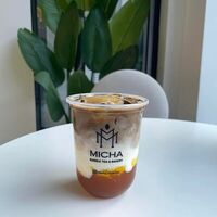 Mango latte coffee в Micha Bubble Tea & Bakery