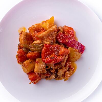 Жаркое из курицы с картошкой в Сделано сегодня по цене 499 ₽