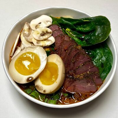 Кара-мисо Рамен с говядиной в Умами по цене 860 ₽