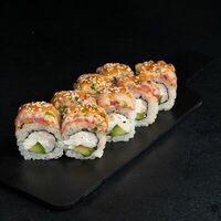 Тунец опаленный в Sushi Yoshitake Omakase