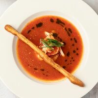 Рыбный суп с морепродуктами в Maturo Tomato