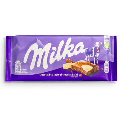 Шоколад Milka молочный с белым шоколадом в Кухня на районе по цене 179 ₽