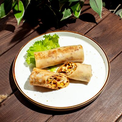 Блины с курицейв Грин по цене 280 ₽