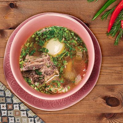 Суп Хашлама от Светланы Алавидзе в Деда хинкали по цене 890 ₽