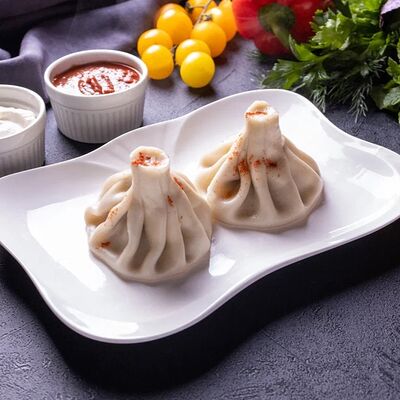 Хинкали по-грузински с телятинойв Гранд Терраса по цене 120 ₽