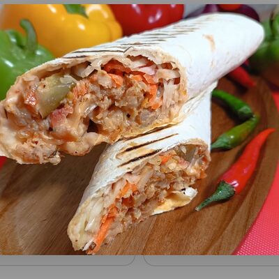 Шаурма добавке тёртое сыр моцарелла в Экспресс-пекарня по цене 300 ₽