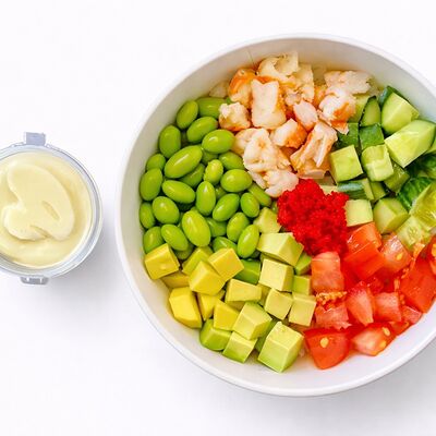 Поке с креветкой в Bitcoin11k Халяль по цене 749 ₽