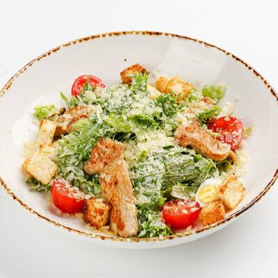 Цезарь с курицей в Бублик по цене 440 ₽