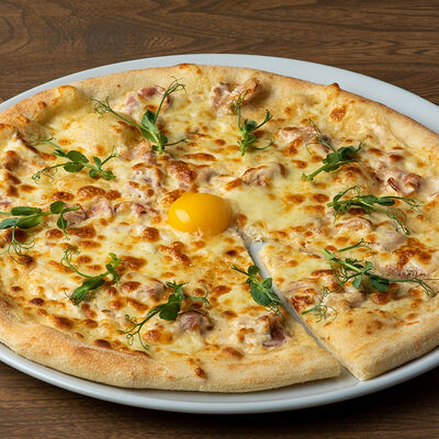 Пицца Карбонара доставка в Еда Да по цене 650 ₽