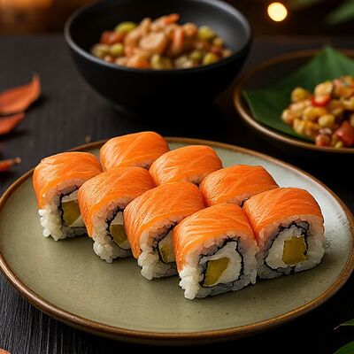 Ролл Филадельфия с манго в Shegai Family по цене 760 ₽