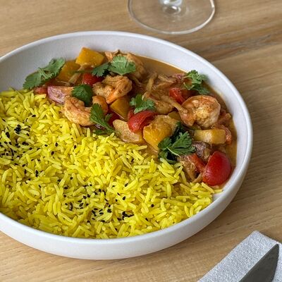 Карри с креветкой в Matilda по цене 1030 ₽