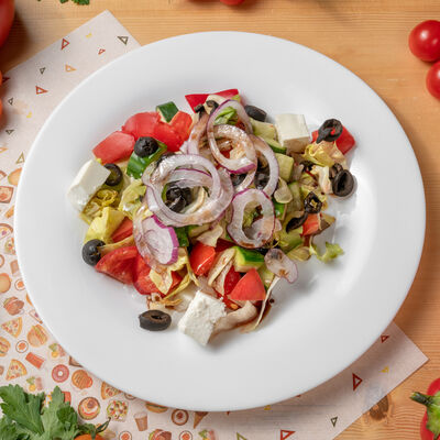 Салат Греческий в Фуд Корт №1 по цене 240 ₽