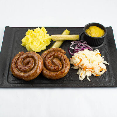 Колбаски бюргерские (2 шт.) в Hungry Wolf Bar по цене 850 ₽