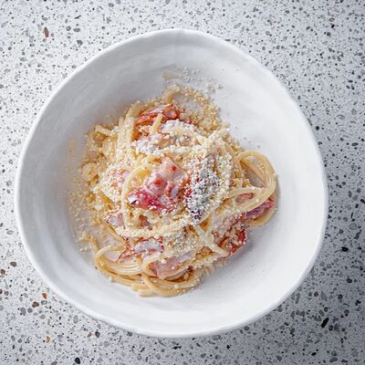 Спагетти Карбонара в Foodmarket по цене 590 ₽