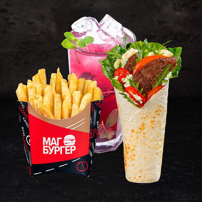 Комбо Итальянский ролл и лимонад в Магбургер & Братья Караваевы по цене 525