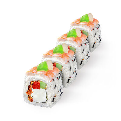 Филадельфия креветки васаби в Матча Суши Бенто по цене 310 ₽