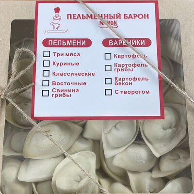 Восточные пельмени в Пельменный барон по цене 830 ₽
