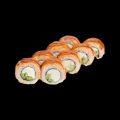 Запеченная Филадельфия в Азбука ролл по цене 550 ₽