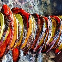 Овощи на мангале в Шашлык хаус
