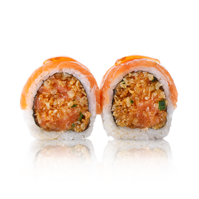 Ролл Спайси лосось в Питькофе Джаз по цене 649 ₽