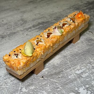 Осидзуси с креветками в Duran Bar & Grill по цене 570 ₽