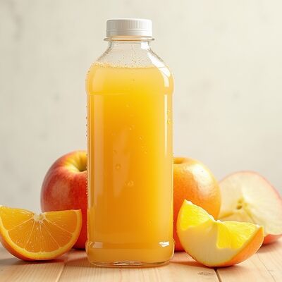Свежевыжатый сок яблоко + апельсин в ПоЛюбви по цене 366 ₽