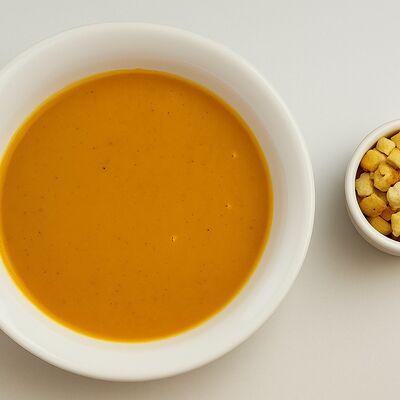 Суп-крем из тыквы в Хинкали Домашние традиции по цене 200 ₽