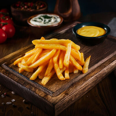 Картофель фри + сырный соус в Наш лаваш по цене 250 ₽