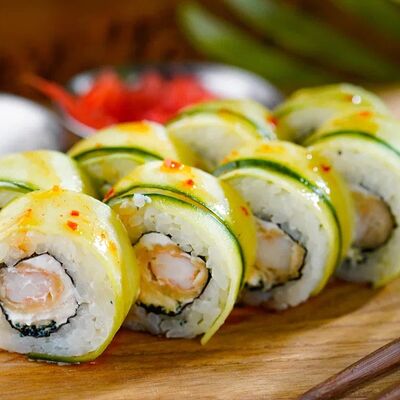 Ролл Креветка темпура в ЧиллДОМ по цене 520 ₽