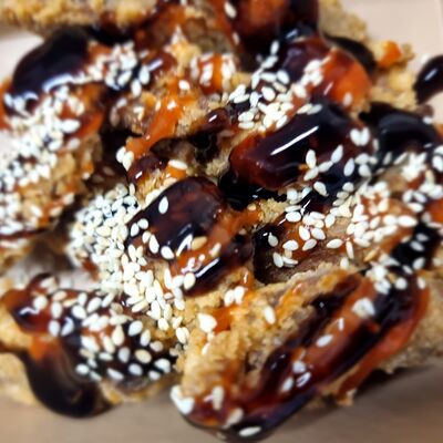 Куриные фаланги острые во фритюре в PARTY PIZZA+ по цене 239 ₽