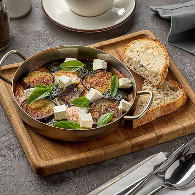 Шакшука с баклажанами и сыром фетав Lava по цене 630 ₽