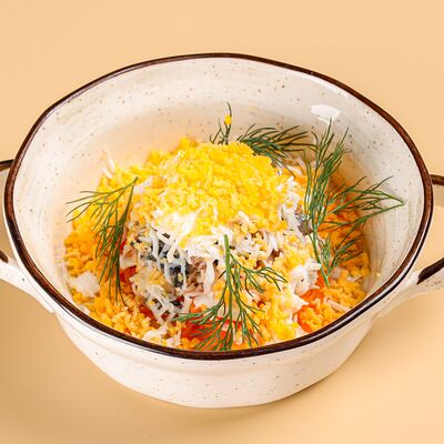 Салат Мимоза в Семейный ресторан Mr Grek по цене 370 ₽