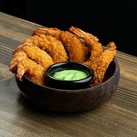 Креветка темпура с нежным соусом васаби в Креветочная The Shrimp