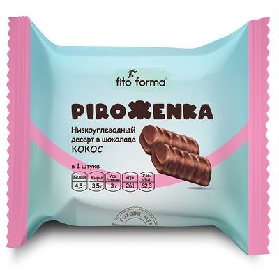 Низкоуглеводное пирожное Piroжenka Кокос в Ничего лишнего по цене 269 ₽