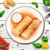 Блинчики сытные с копченым филе индейки и янтарным сыром в Мит Стар на Боткинской по цене 385